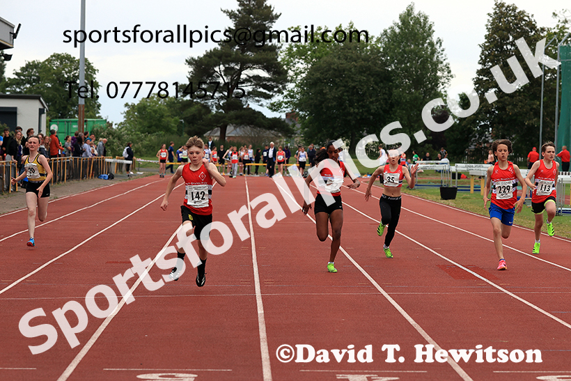 The 100 metres, 2025 NEGP No 3, Monkton. Photo: David T. Hewitson/Sports for All Pics